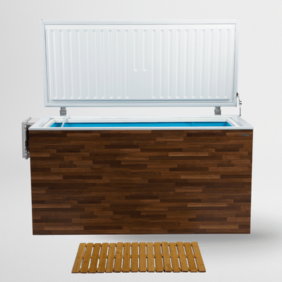 Fire Cold Plunge All-In-One Residential Ice Bath Tub with Built-In Cooling, Filtration, and Ozone System