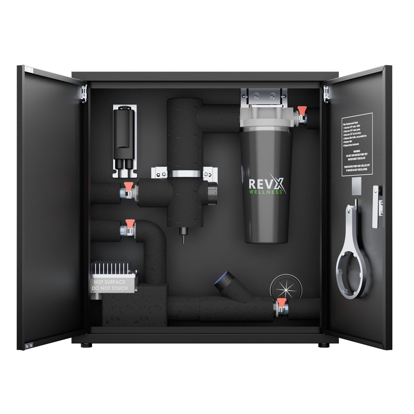RevX X-FLOW Cold Plunge Filtration System