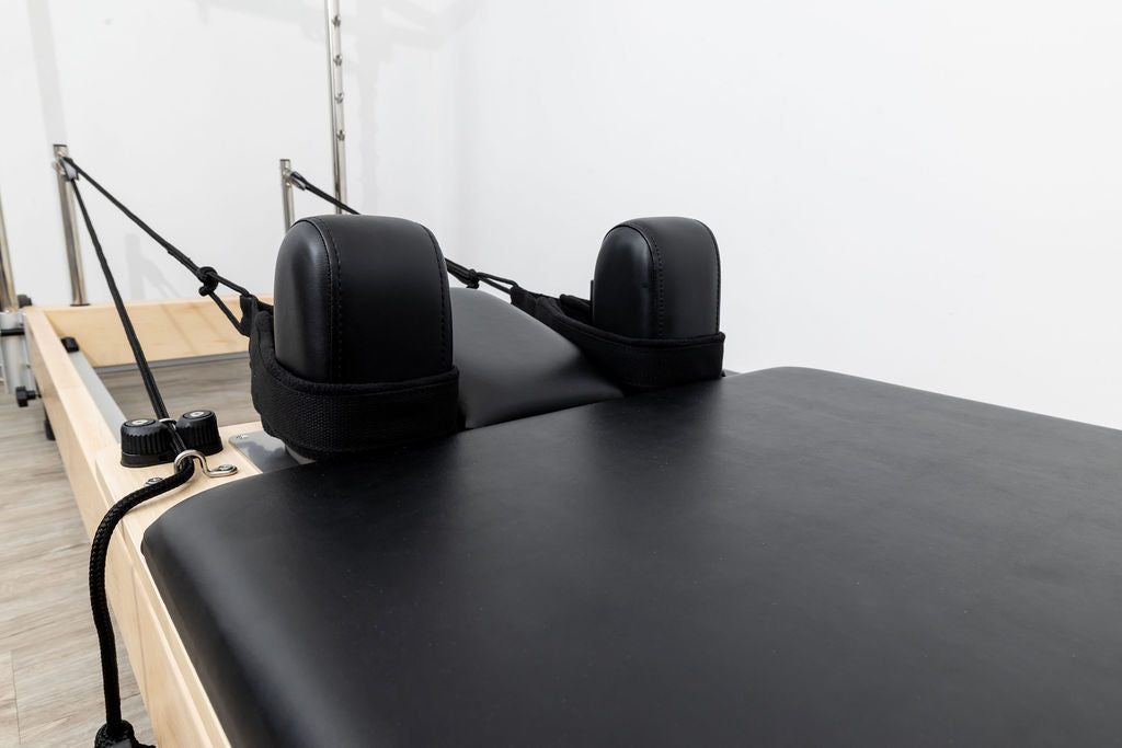Janet Elite Plus Foldable Pilates Reformer – Studio Grade Luxury Maple Wood Home Pilates Machine - RE016