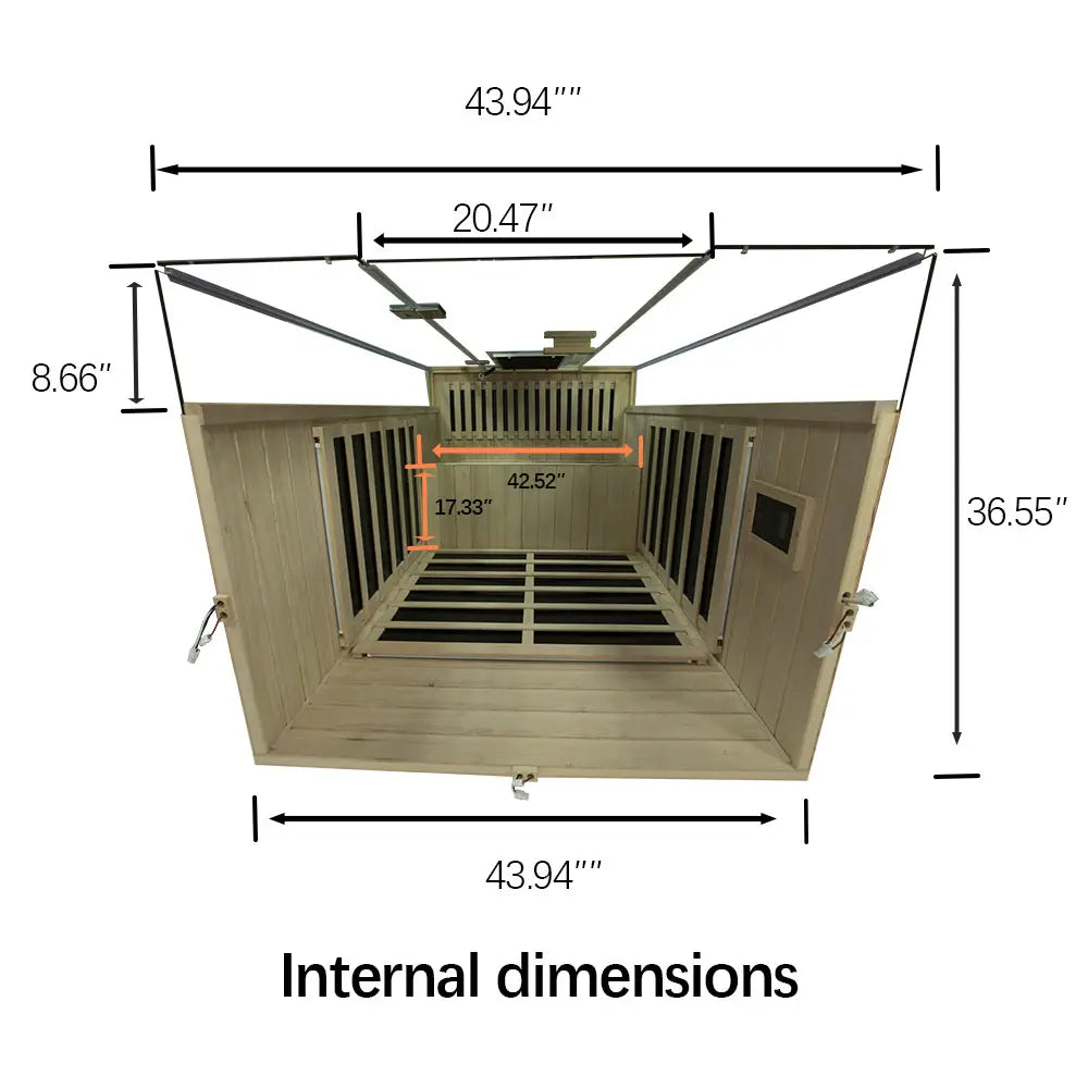 SH02 2 Person Far Infrared Sauna