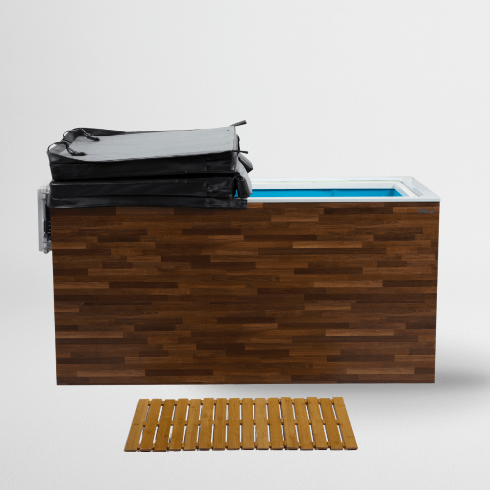 Fire Cold Plunge All-In-One Residential Ice Bath Tub with Built-In Cooling, Filtration, and Ozone System