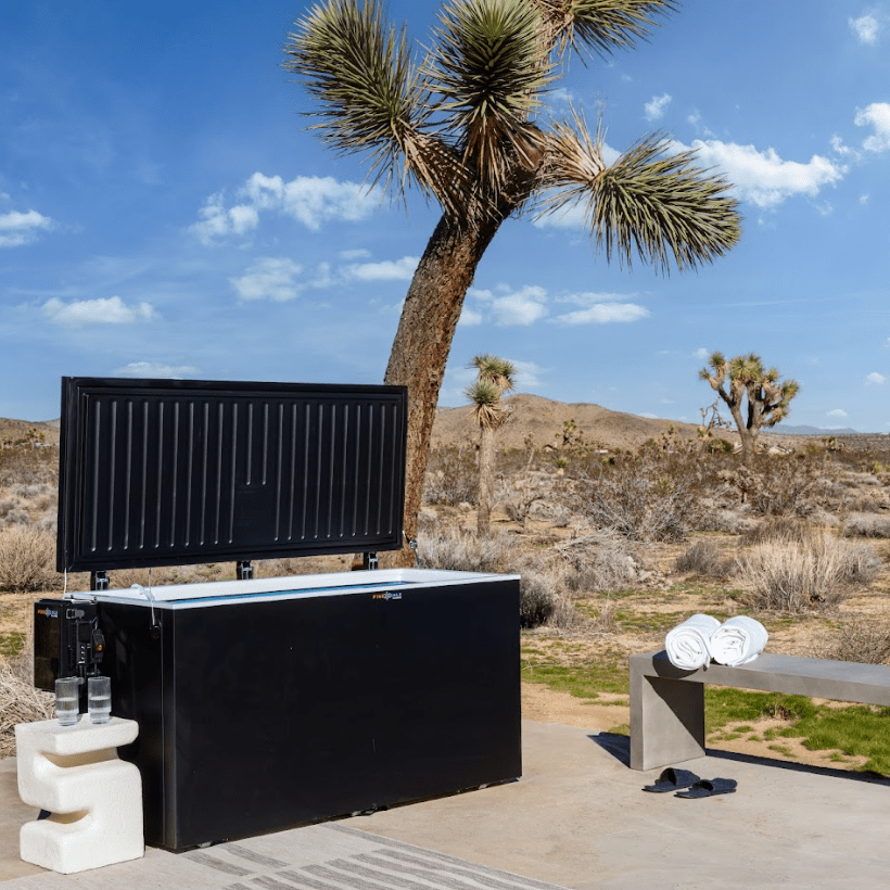 Fire Cold Plunge All-In-One Residential Ice Bath Tub with Built-In Cooling, Filtration, and Ozone System