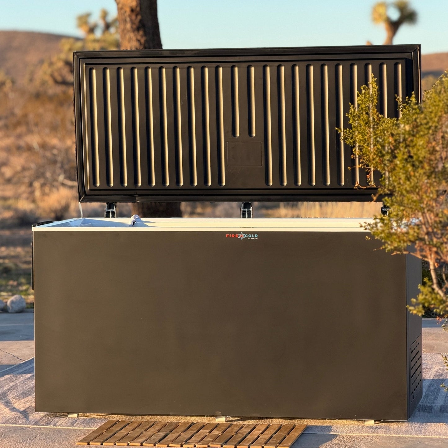 Fire Cold Plunge All-In-One Residential Ice Bath Tub with Built-In Cooling, Filtration, and Ozone System