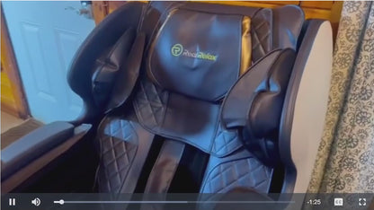 Full Body Massage Chair of Dual-Core S Track,Shiatsu Massage Recliner of Zero Gravity with APP and LCD Control,Bluetooth